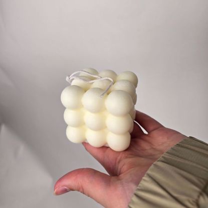 Picture of  White Bubble Candle 